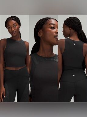 Lululemon Nulu and Mesh Yoga Tank Top